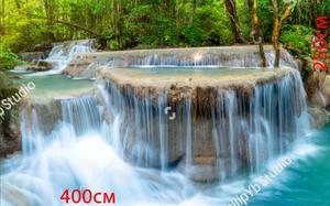 Фотообои Панорама водопад 1219683721